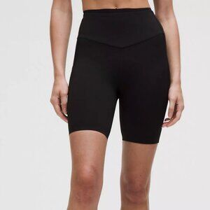 NWT lululemon Go Further Super-High-Rise Race Short 7" Size 8